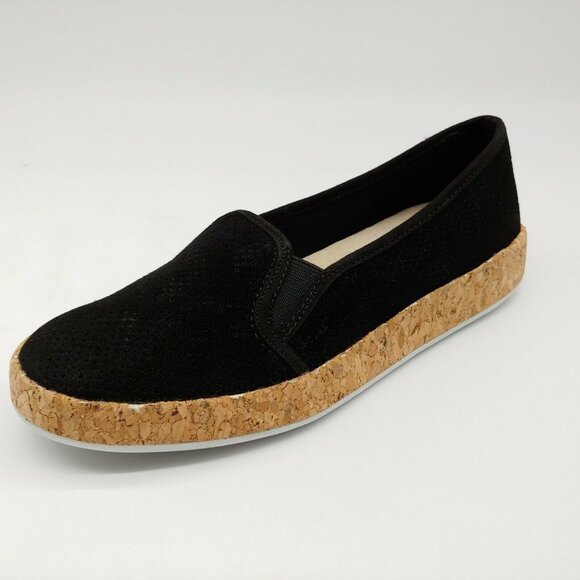Isaac Mizrahi Womens Rosie Slip On Wedge Flats NEW - Picture 1 of 8